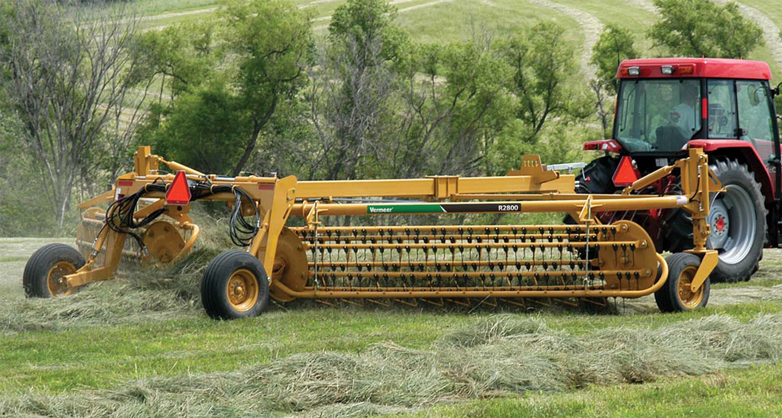 Vermeer hay rakes